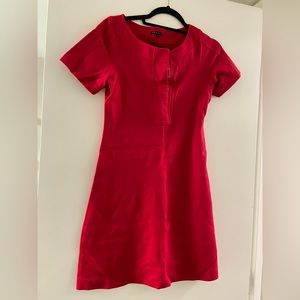 LAST CHANCE Theory Red Dress Ponte